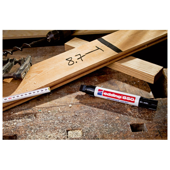 MARKER PERMANENTNI 5-16MM EDDING 850 CRNI
