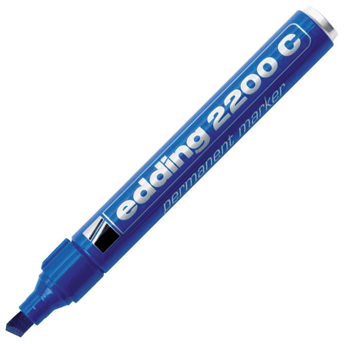 Marker permanentni 1-5mm klini konica edding 2200 c moder