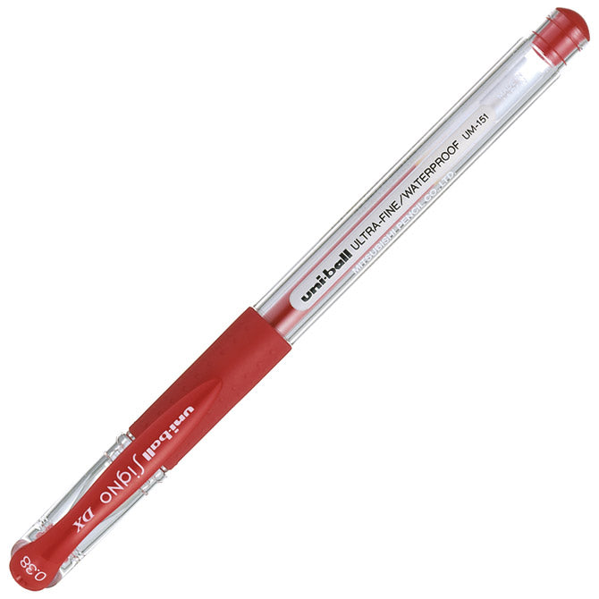 Roler 0,38mm gel grip (uložak umr-1) uni-mitsubishi um-151 crveni
