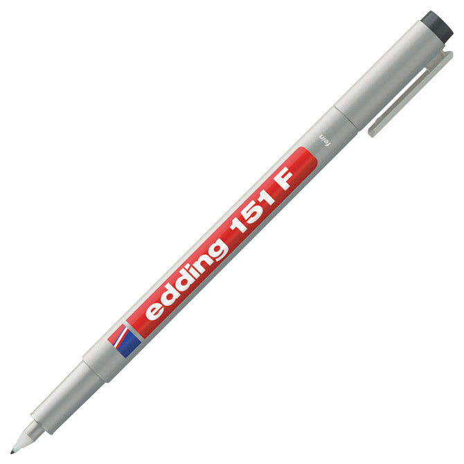 MARKER OHP NON-PERMANENT 0,6MM EDDING 151 F CRNI