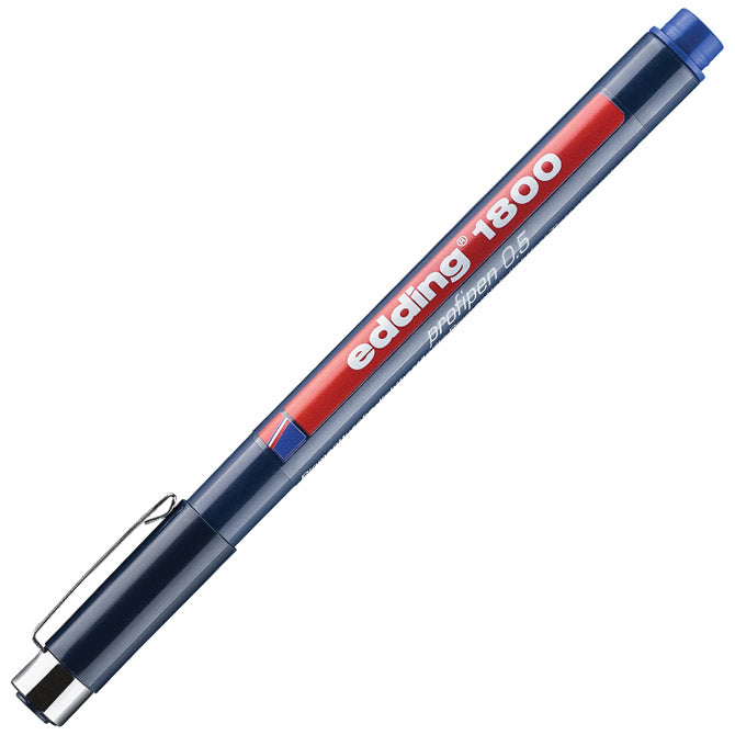 FLOMASTER ZA TEHNIČNO RISANJE PROFIPEN 0,5MM EDDING 1800 MODRA