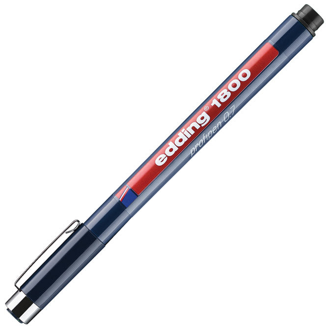 FLOMASTER ZA TEHNIČKO CRTANJE PROFIPEN 0,7MM EDDING 1800 CRNI