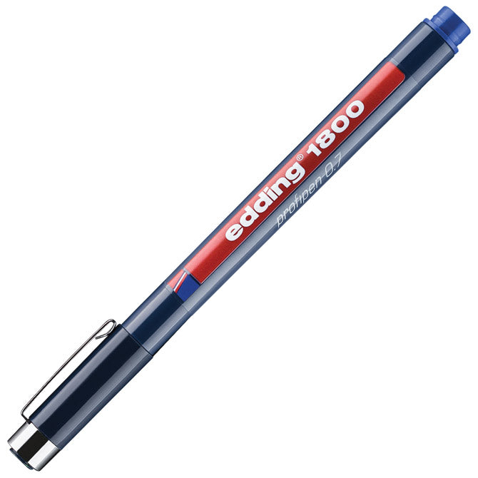 FLOMASTER ZA TEHNIČKO CRTANJE PROFIPEN 0,7MM EDDING 1800 PLAVI