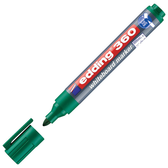 MARKER ZA BIJELU PLOČU 1,5-3MM EDDING 360 ZELENI