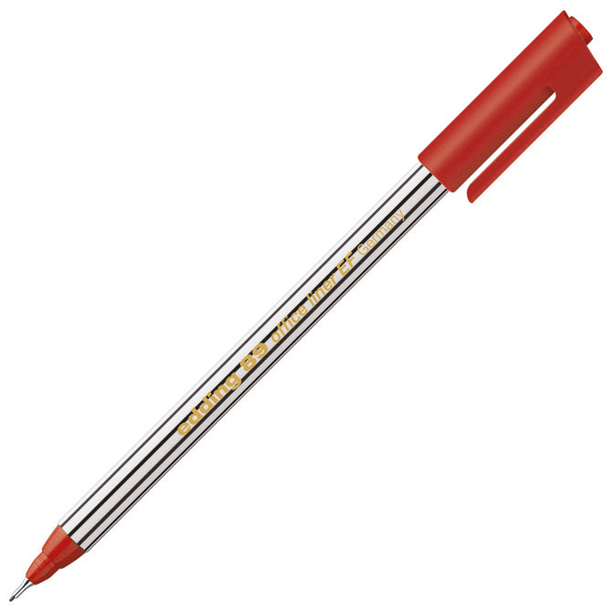 Flomaster liner pisarniški EF 0,3mm Edding 89 rdeč