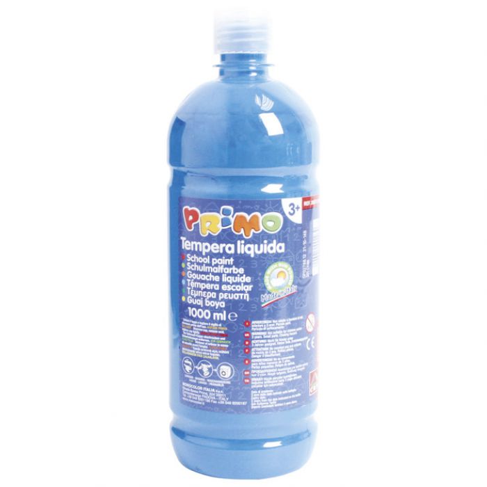BOJA TEMPERA  1LITRA PRIMO 203TL1000501 PLAVA CYAN