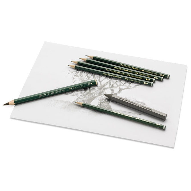 SVINČNIK GRAFITNI 8B CASTELL 9000 FABER-CASTELL 119008