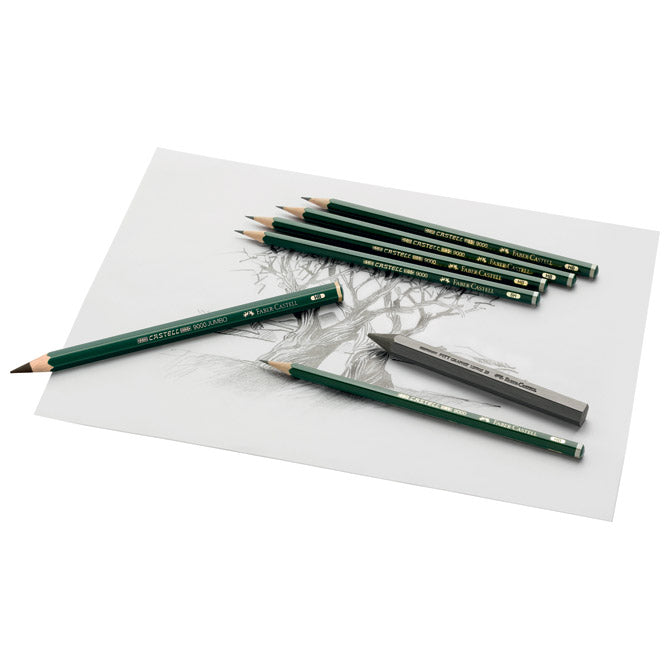 SVINČNIK GRAFITNI 6B CASTELL 9000 FABER-CASTELL 119006