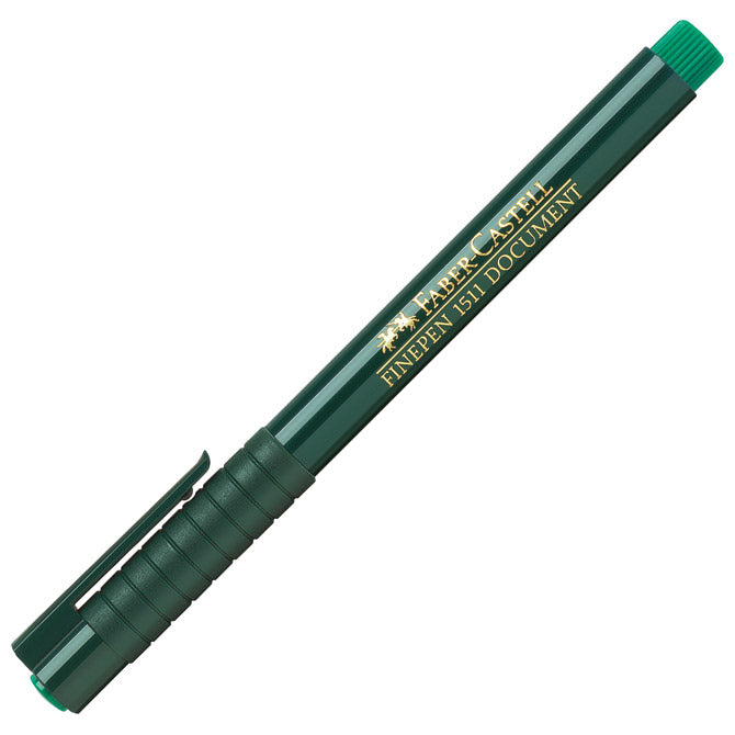 Flomaster finepen 0,4mm faber castell 1511 zeleni