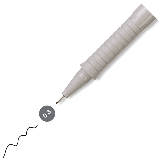 FLOMASTER ZA TEHNIČKO CRTANJE 0,3MM ECCO PIGMENT FABER CASTELL 166399 CRNI
