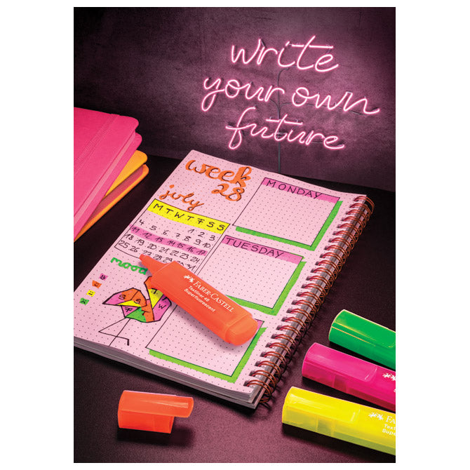 SIGNIR 1-5MM 46 SUPERFLUORESCENT FABER CASTELL 154615 NARANČASTI