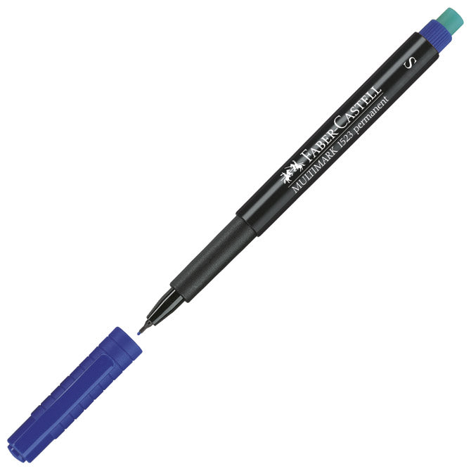TRAJNI OZNAČEVALEC 0,4 MM MULTIMARK FABER CASTELL 152351 MODRA