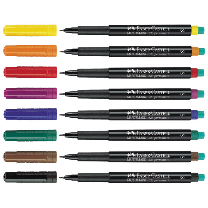 TRAJNI MARKER 0,4MM MULTIMARK FABER CASTELL 152309/8BARV