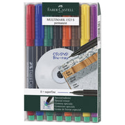 TRAJNI MARKER 0,4MM MULTIMARK FABER CASTELL 152309/8BARV