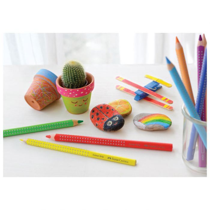 BOJE DRVENE   6BOJA JUMBO GRIP FABER-CASTELL 110906