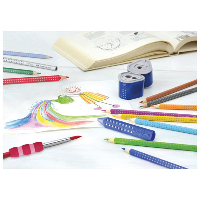 BOJE DRVENE  24BOJE METALNA KUTIJA GRIP 2001 FABER-CASTELL 112423