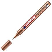 Marker permanentni lakirajući 0,8mm edding 780 brončani