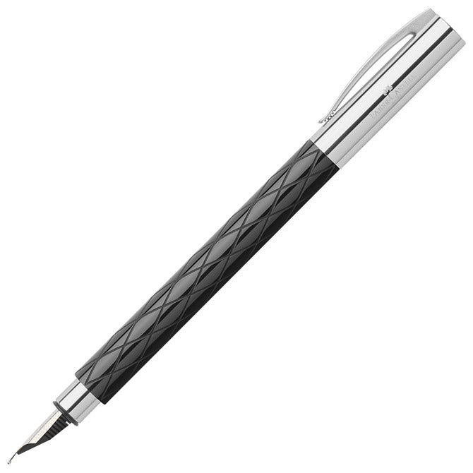 NALIVPERO AMBITION RHOMBUS (F) FABER CASTELL 148921 CRNO