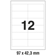 NALÉPKE ILK 97X42,3MM PK100L ZWECKFORM 3659