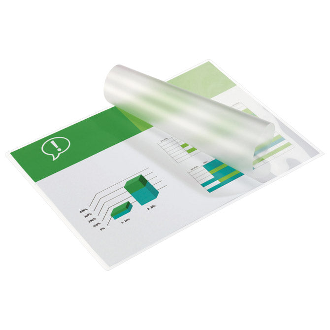 FOLIJA ZA PLASTIFICIRANJE 125MY A7 SIJAJNA PK100 GBC IB581076