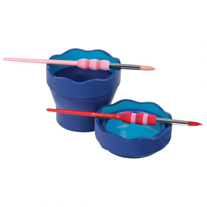 ČAŠA ZA TEMPERE CLIC&GO FABER-CASTELL 181510 PLAVA BLISTER