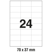 ETIKETE ILK  70X37MM PK100L ZWECKFORM 3474