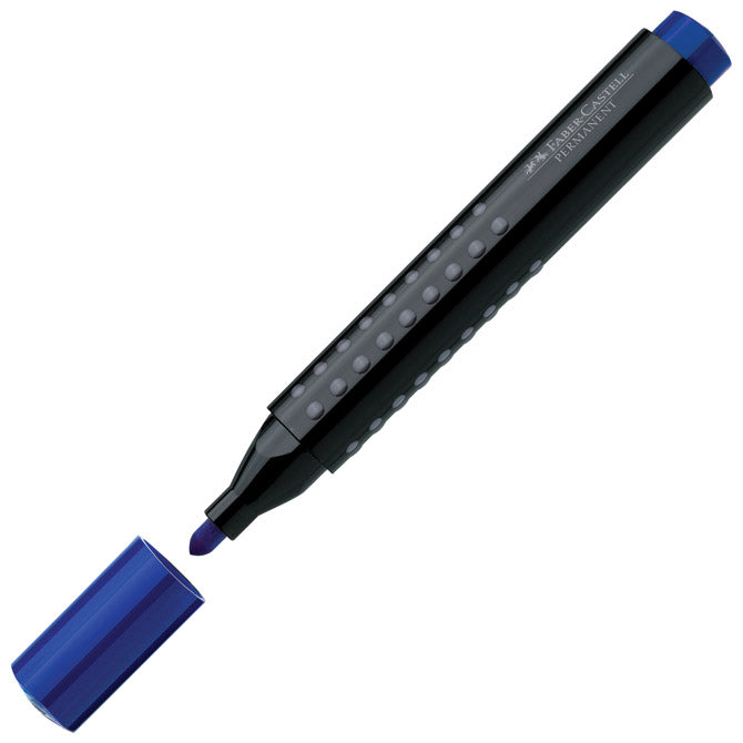 PERMANENTNI OZNAČEVALEC 1-3MM OKROGLA KONICA GRIP 2001 FABER CASTELL 150451 MODRA