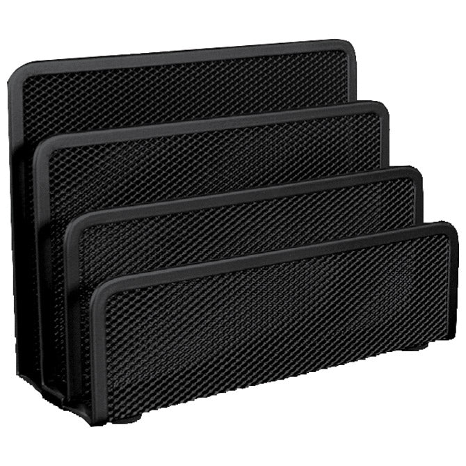 Stojalo za pisma žica 17,3x8x14cm lz-204 fornax črno