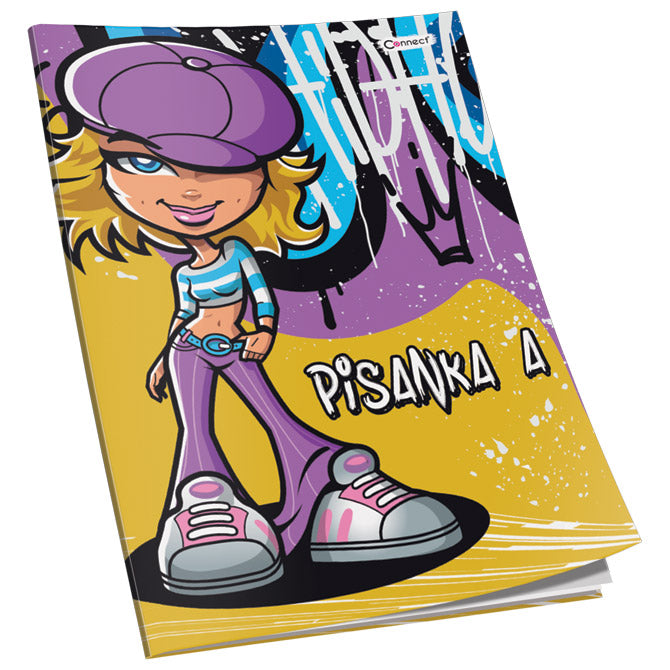 OBRAZAC ŠKOLSKI PISANKA "A" ZA 1RAZRED PREMIUM CONNECT GIRL