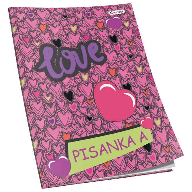 OBRAZAC ŠKOLSKI PISANKA "A" ZA 1RAZRED PREMIUM CONNECT GIRL