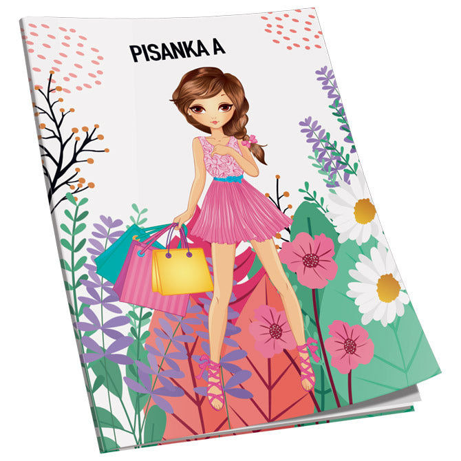 OBRAZAC ŠKOLSKI PISANKA "A" ZA 1RAZRED PREMIUM CONNECT GIRL