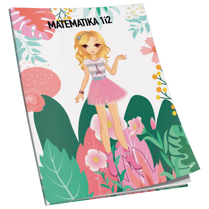 OBRAZAC ŠKOLSKI MATEMATIKA ZA 1 I 2RAZRED PREMIUM CONNECT GIRL