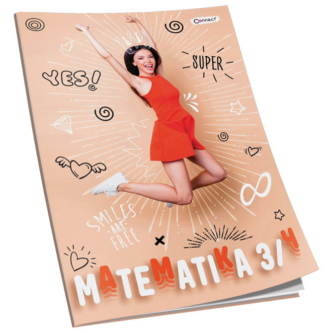 OBRAZAC ŠKOLSKI MATEMATIKA ZA 3 I 4RAZRED PREMIUM CONNECT GIRL