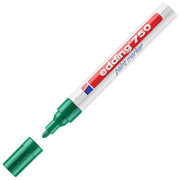 Marker permanentni lakirajući 2-4mm edding 750 zeleni