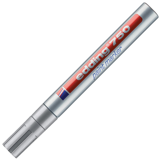 MARKER PERMANENTNI LAKIRAJUĆI 2-4MM EDDING 750 SREBRNI