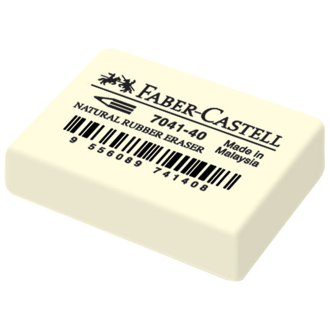 RADIRKA KAVČUK 7041-40 FABER CASTELL 184140 BELA
