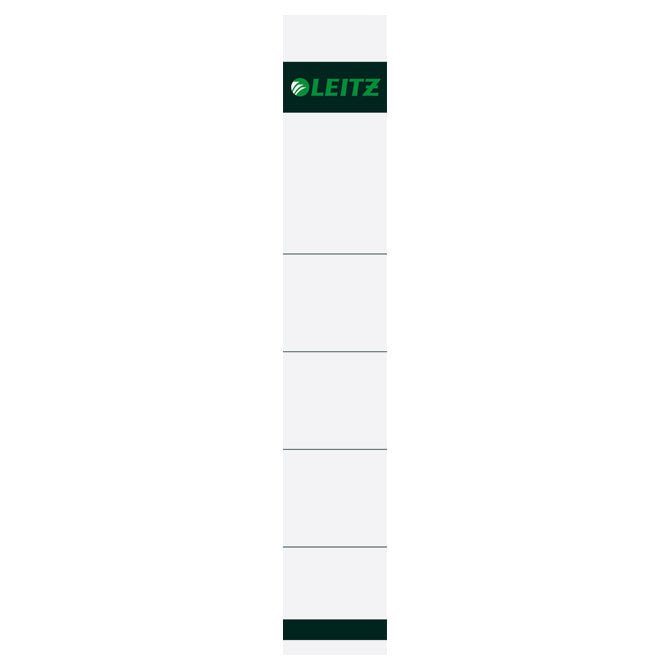 NALEPKE ZA REGISTRATORJE A4 OŽKE PK10 LEITZ 16080285 SIVE BLISTER