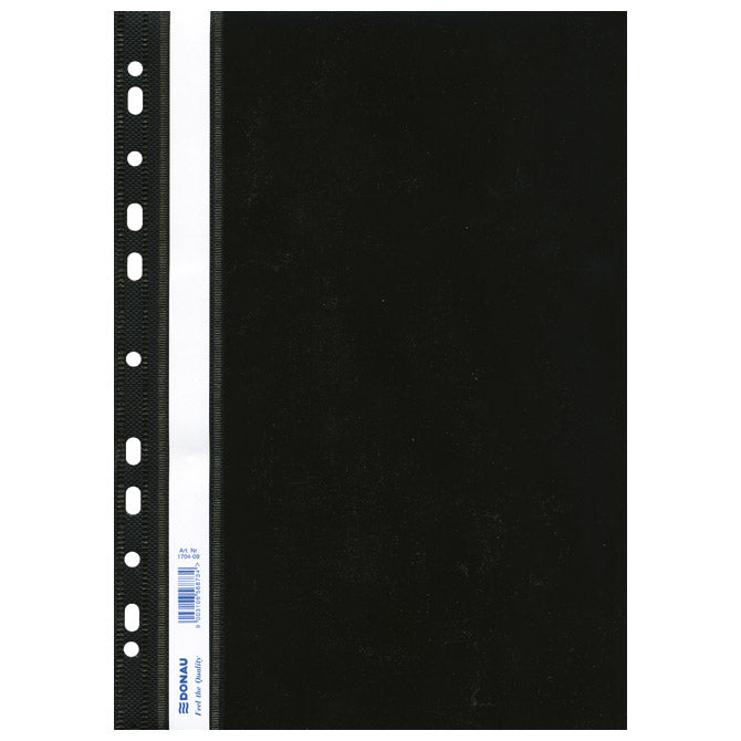 FASCIKL MEHANIKA EURO PP A4 ULOŽNI DONAU 1704001PL-01 CRNI