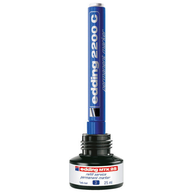 TINTA ZA MARKER PERMANENTNI   25ML EDDING MTK25 PLAVA