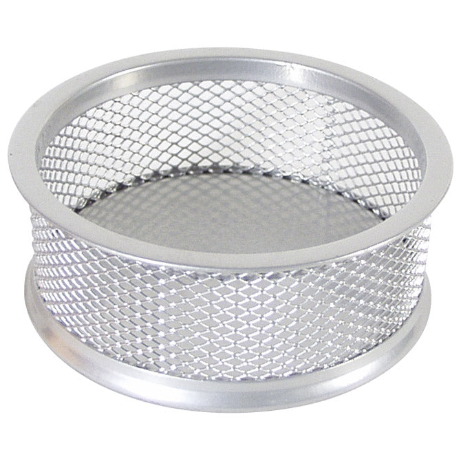 Kozarec za sponke kovinska žica fi-9,5xh-3,2cm ld01-199 fornax srebrna