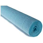 Papir krep 180g 50x250cm cartotecnica rossi 556 svetlo modra