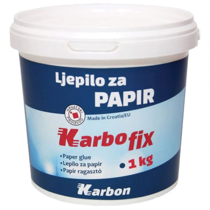 Lepilo 1kg karbofix karbon 53000 belo