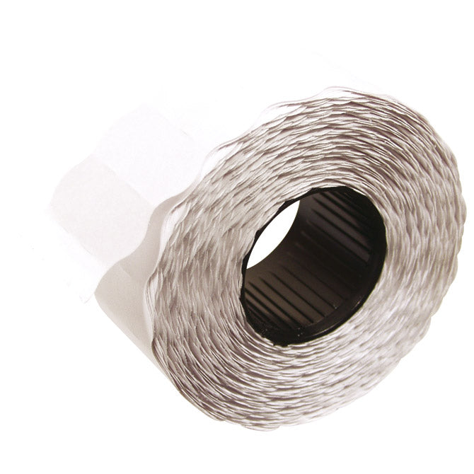 ETIKETE V ROLI 26X12MM OKROGLE ENOVRSTIČNE PK36 PRINTEX BELE