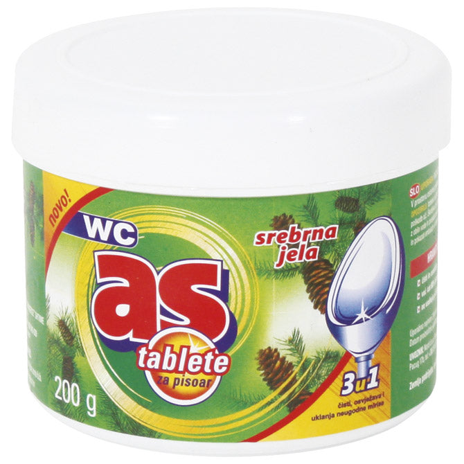 Sredstvo - wc as pisoar tablete 200g pk10
