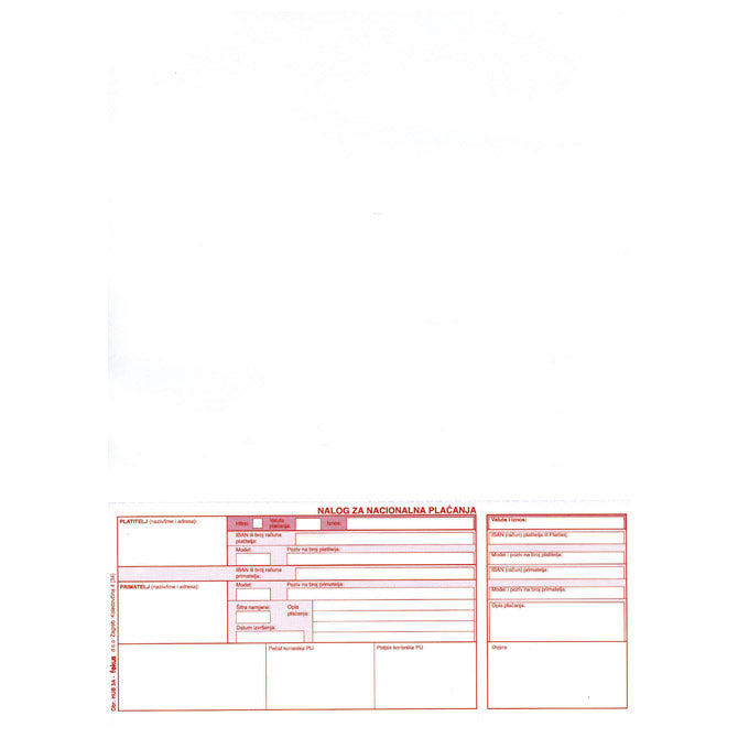 OBRAZAC HUB-3A MEMORANDUM A4 1/1500 FOKUS