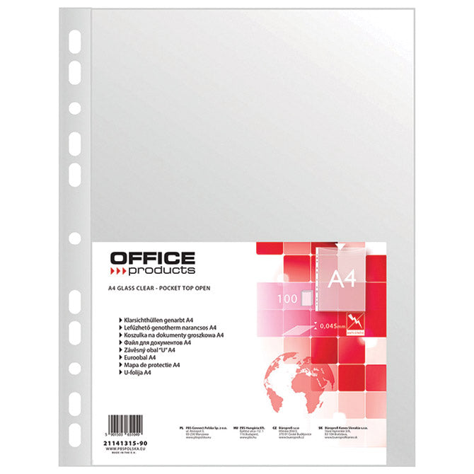 FASCIKL ULOŽNI A4  45MY PP MAT PK100 DONAU 21141315-90
