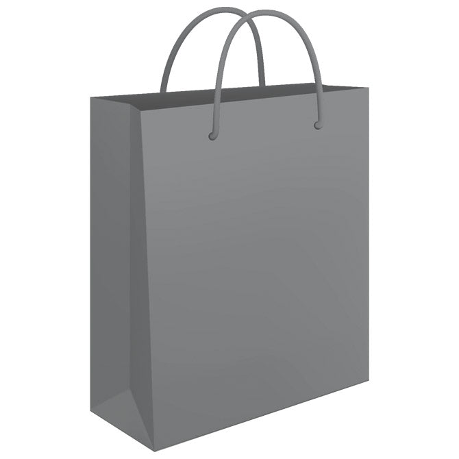 Vrećice ukrasne 24x39x9cm sjajna plastifikacija fornax srebrne