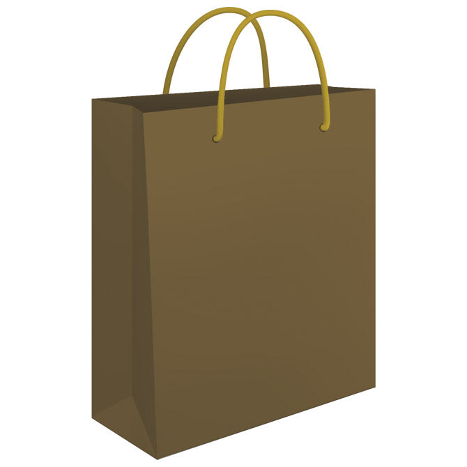 Okrasne vrečke 24x39x9cm sijajna plastifikacija fornax zlate