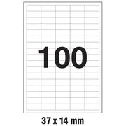 ETIKETE ILK  37X14MM PK100L MARKIN 210A401