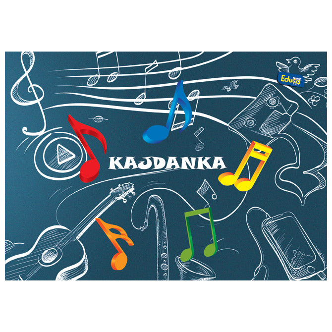 Obrazac školski teka notna B5 (16,5X21,6 cm) 16L Educa